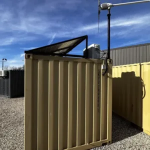 20ft Shipping Container Office Solar Off Grid - Colli Trans Containers