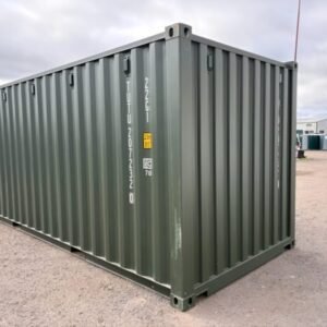 20Ft Shipping Container (One Trip) – Dark Green - Colli Trans Containers