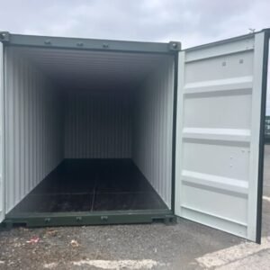 20Ft Shipping Container (One Trip) – Dark Green - Colli Trans Containers