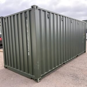 20Ft Shipping Container (One Trip) – Dark Green - Colli Trans Containers