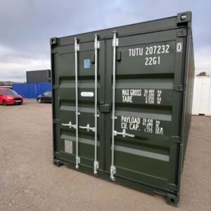 20Ft Shipping Container (One Trip) – Dark Green - Colli Trans Containers