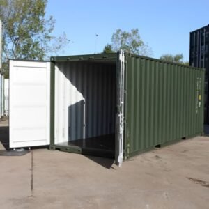 20Ft Shipping Container (One Trip) – Dark Green - Colli Trans Containers