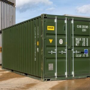 20Ft Shipping Container (One Trip) - Dark Green - First Choice Shipping Containers