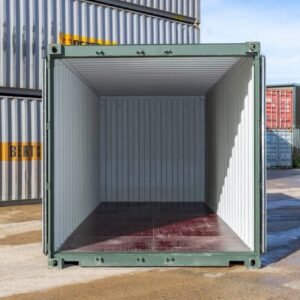 20Ft Shipping Container (One Trip) - Dark Green - First Choice Shipping Containers