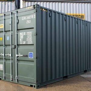 20Ft Shipping Container (One Trip) - Dark Green - First Choice Shipping Containers