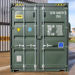 20Ft Shipping Container (One Trip) - Dark Green - First Choice Shipping Containers