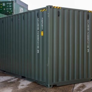 20Ft Shipping Container (One Trip) - Dark Green - First Choice Shipping Containers