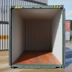 20Ft Shipping Container (One Trip) - Dark Green - First Choice Shipping Containers
