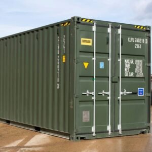 20Ft Shipping Container (One Trip) - Dark Green - First Choice Shipping Containers
