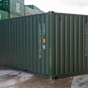 20Ft Shipping Container (One Trip) - Dark Green - First Choice Shipping Containers