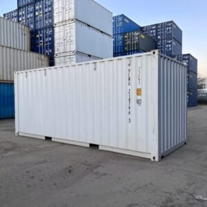 20Ft Shipping Container (One Trip) - White, 20ft one trip shipping container for sale at AnchorBox (view 3)