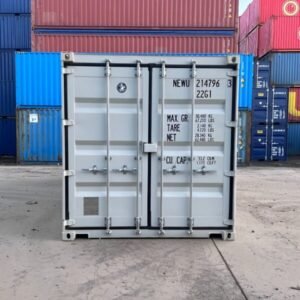 20Ft Shipping Container (One Trip) - White, 20ft one trip shipping container for sale at AnchorBox (view 4)