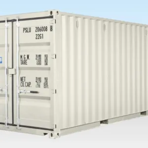 20Ft Shipping Container (One Trip) - White, 20ft one trip shipping container for sale at AnchorBox (view 9)
