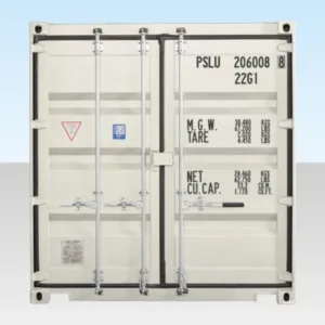 20Ft Shipping Container (One Trip) - White, 20ft one trip shipping container for sale at AnchorBox (view 6)