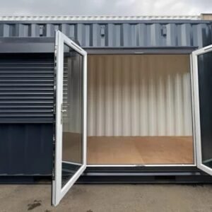 20ft x 8ft Custom Shipping Container Conversion – Portable Building - Colli Trans Containers