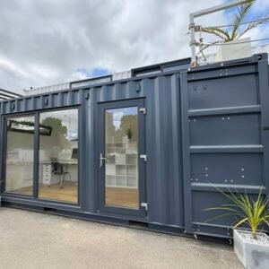 20ft x 8ft Custom Shipping Container Conversion | Portable Building | Garden Office - M-W Containers