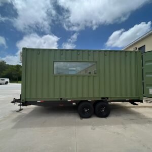 20ft x 8ft Portable Container House On Wheels - M-W Containers