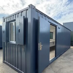 21ft x 8ft Custom Cabin Office / Canteen | Picture Windows | Portable Building - M-W Containers