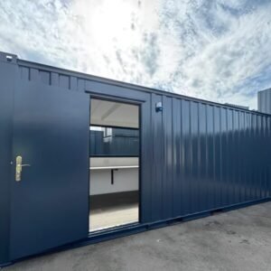 21ft x 8ft Custom Cabin Office / Canteen | Picture Windows | Portable Building - M-W Containers