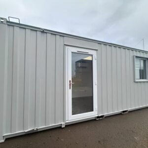 21ft x 8ft Custom Office Cabin - Refurbished Portable Building with A/C & Glazed Door, custom 21ft container office for sale at AnchorBox (view 5)