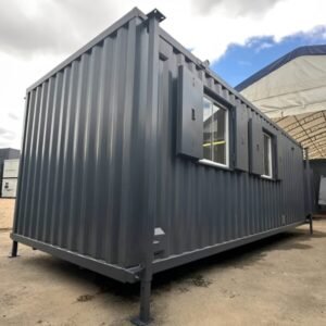 24 x 9Ft Anti Vandal Cabin | Office, Canteen, Toilet | 10KVA Generator - M-W Containers