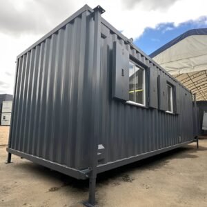 24 x 9Ft Anti Vandal Cabin | Office, Canteen, Toilet | 10KVA Generator - M-W Containers