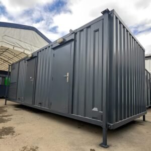 24 x 9Ft Anti Vandal Cabin | Office, Canteen, Toilet | 10KVA Generator - M-W Containers