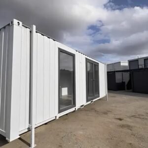 24ft x 9ft Site Office with Toilet – Sales Office / Marketing Suite / Portable Site Cabin - Colli Trans Containers