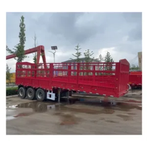 3 Axles Heavy Transport Cargo High Side Truck Trailer - Waitrosecowes Store