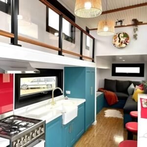 3 Bedroom Modular Container Mobile House On Wheels (Mountain-Style) - Colli Trans Containers