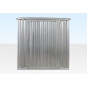3M X 2.1M Flat Pack Storage Container – Galvanised