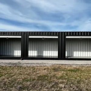 40ft Shipping Container w/3 Roll-Up Side Doors - First Choice Shipping Containers