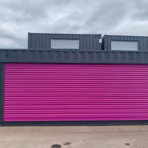 40Ft x 8Ft Shipping Container With Double Roll-Up Doors - M-W Containers