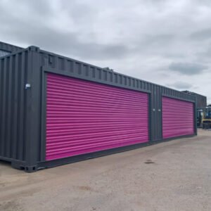 40Ft x 8Ft Shipping Container With Double Roll-Up Doors - M-W Containers
