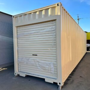 40ft X 8ft Shipping Container With Roll-Up Door - M-W Containers