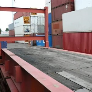 40Ft X 8Ft Used Flat Rack Shipping Container - Limited