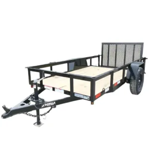 5×10 Utility Trailer Powder Coated Dovetail 3500lb Axle