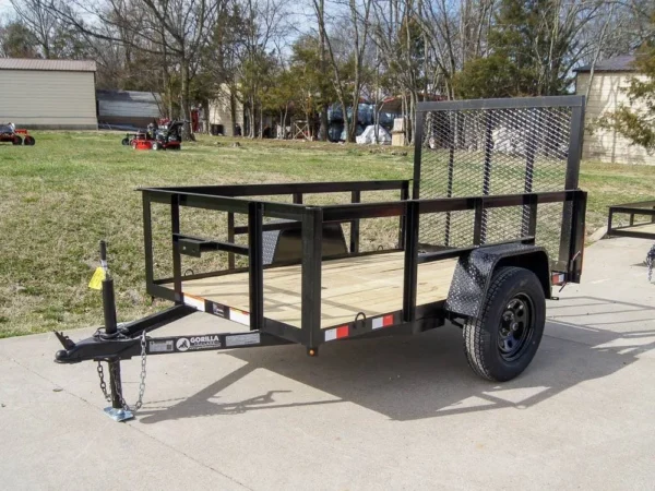 5×8 Straight Deck Utility Trailer with 2ft Side Rails 3500lb Axle 5×8 Straight Deck Utility Trailer with 2ft Side Rails 3500lb Axle