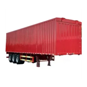 53ft Dry Van Box Trailer Cargo Truck Trailer - Waitrosecowes Store