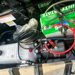 6×12 Hydraulic Dump Trailer with 4ft Sides (2) 5,200lb Axles