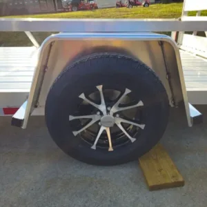 6.4′ X 10′ Gorilla Aluminum Utility Trailer With Gate 3,500lb Axle