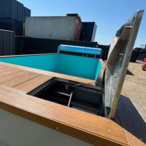 6m/20ft Caribbean Blue Container Swimming Pool