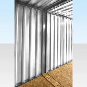 6M X 2.1M End Linked Flat Packed Container Bundle (Galvanized)