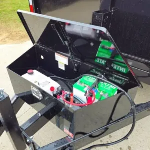 7×12 Hydraulic Dump Trailer with 2ft Sides (2) 6K Axles 12k GVWR