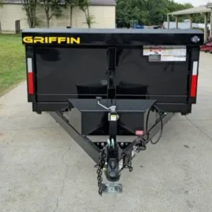 7×12 Hydraulic Dump Trailer with 2ft Sides (2) 6K Axles 12k GVWR