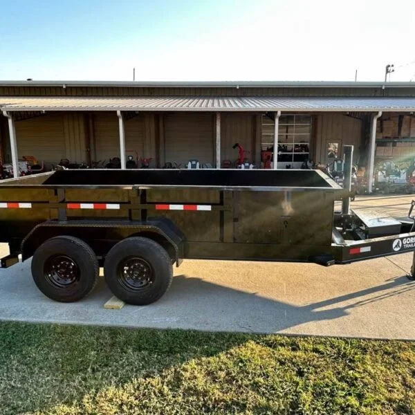 7×14 Gorilla Telescopic IBeam Dump Trailer with 2ft Sides (2) 7K Axles 7×14 Gorilla Telescopic IBeam Dump Trailer with 2ft Sides (2) 7K Axles