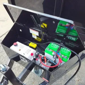 7×14 Hydraulic Dump Trailer with 4ft Sides (2) 7K Axles