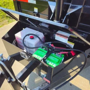 7×14 Telescopic Hydraulic Dump Trailer with 2ft Sides (2) 7K Axles 14K GVWR