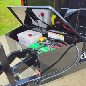 7×14 Telescopic Hydraulic Dump Trailer with 4ft Sides (2) 7K Axles 14K GVWR