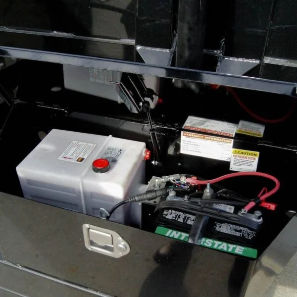 7×16 Gooseneck Telescopic Dump Trailer with 2ft Sides (2) 7K Axles 7×16 Gooseneck Telescopic Dump Trailer with 2ft Sides (2) 7K Axles